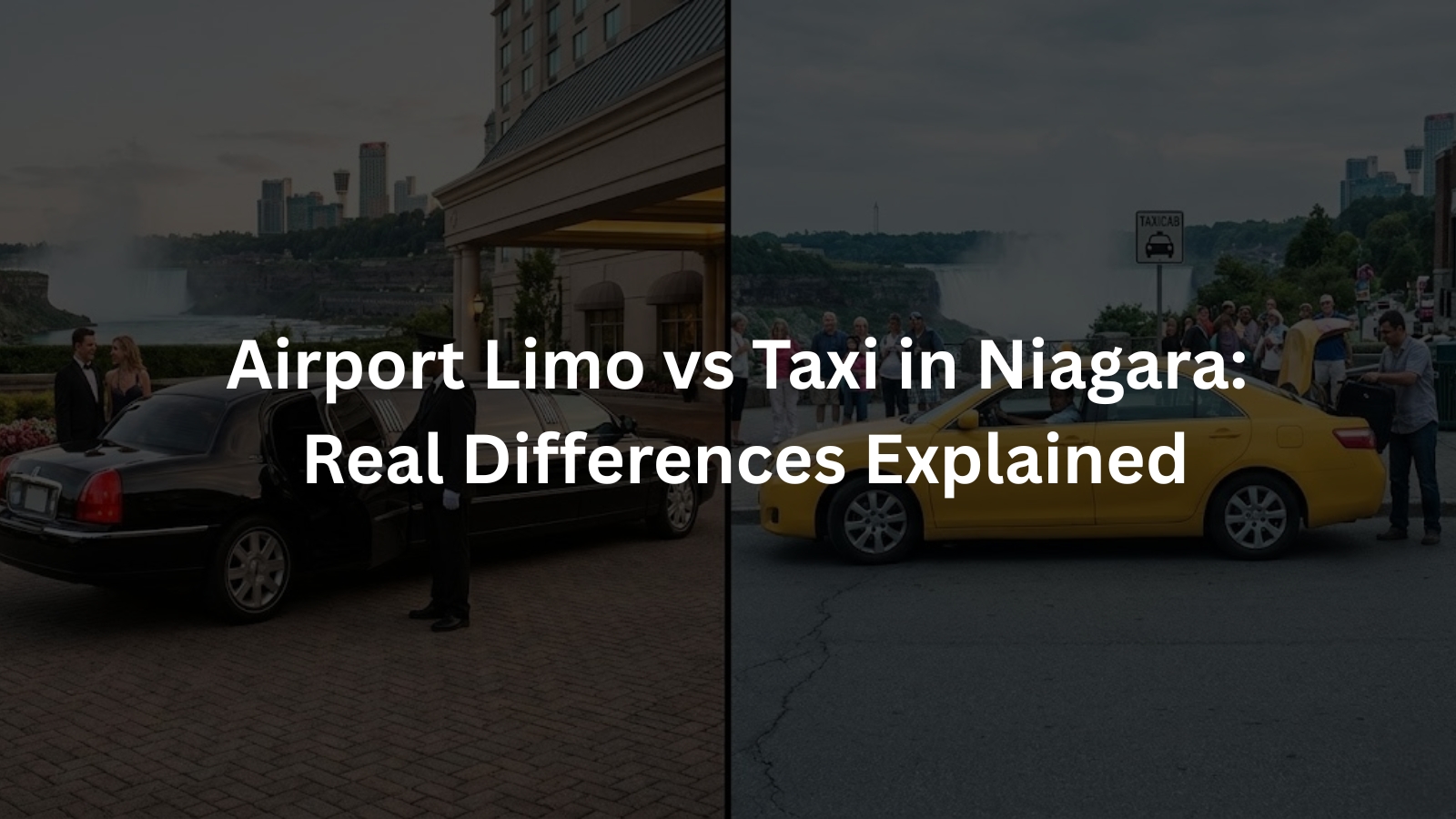 Airport Limo vs Taxi in Niagara