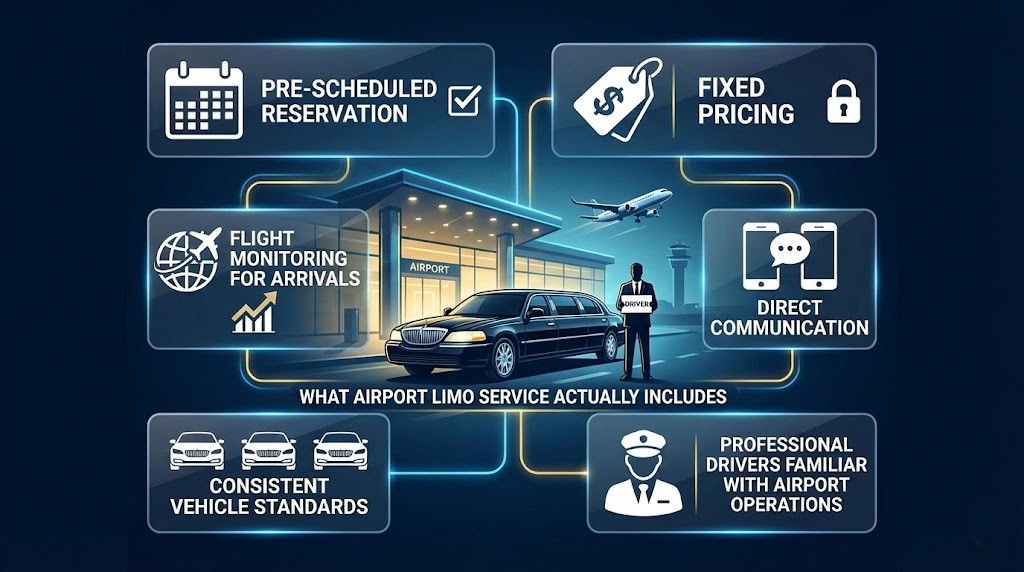 What Airport Limo Service Actually Includes
