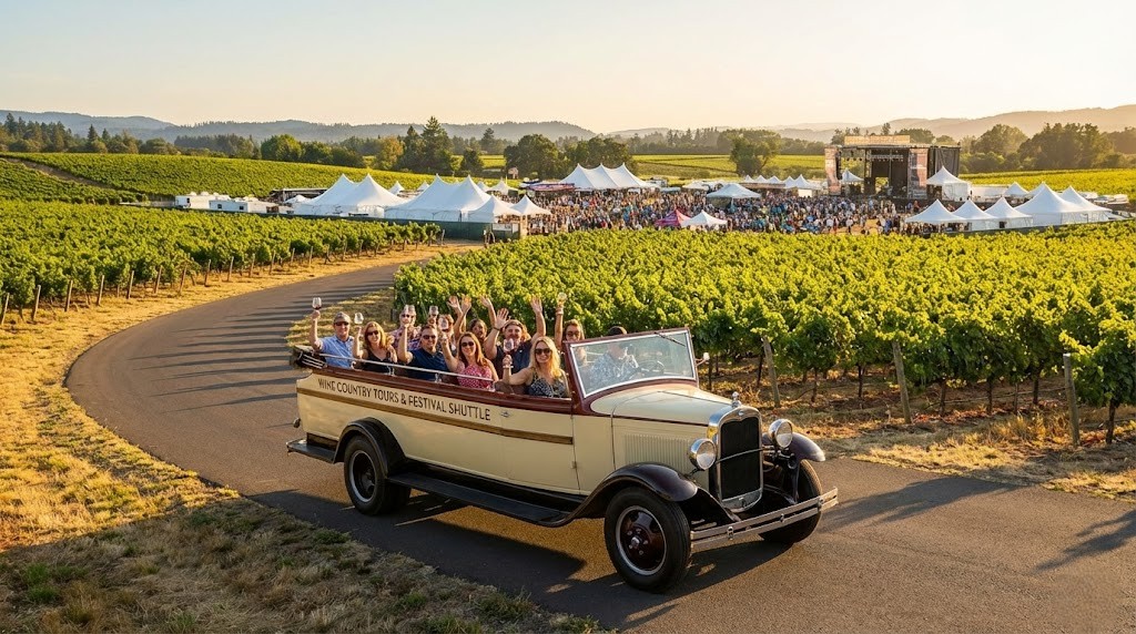 Wine Tours and Festival Transportation