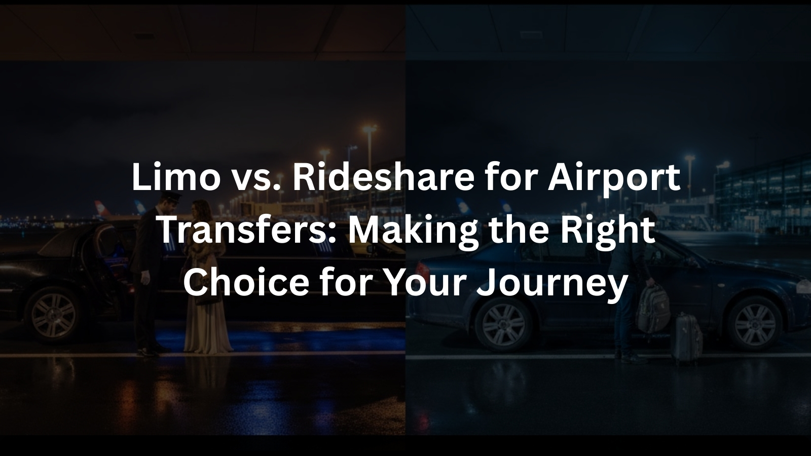 Limo vs. Rideshare for Airport Transfers Making the Right Choice for Your Journey