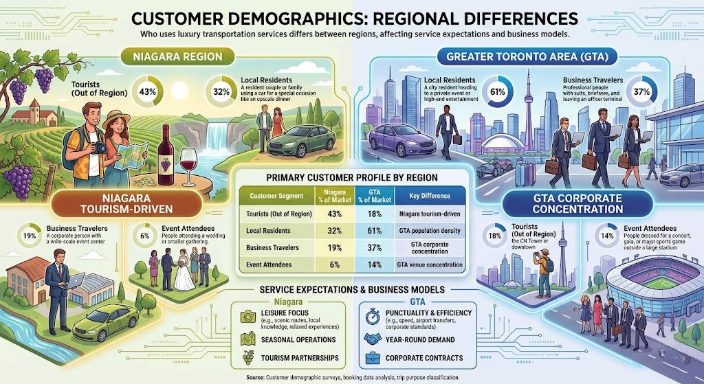 Customer Demographics Regional Differences