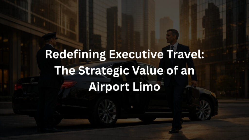 Redefining Executive Travel The Strategic Value of an Airport Limo