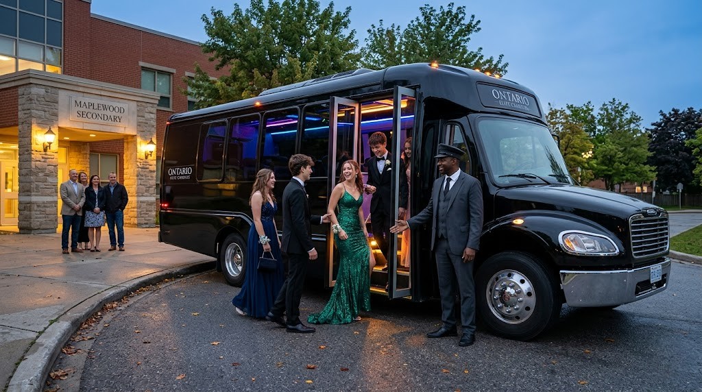 Why Is a Party Bus a Smart Choice for Prom in Ontario