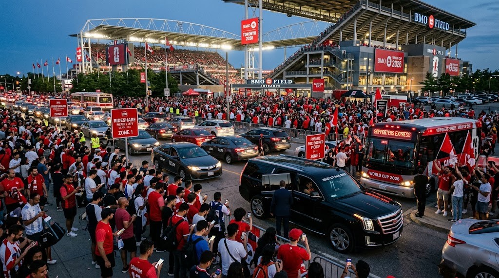Can You Use Uber or Lyft to Get to BMO Field for the World Cup