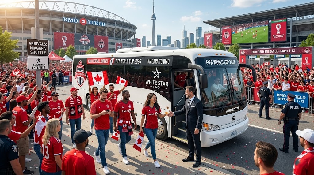 How Do You Get from Niagara Falls to BMO Field Toronto for a Live World Cup Match