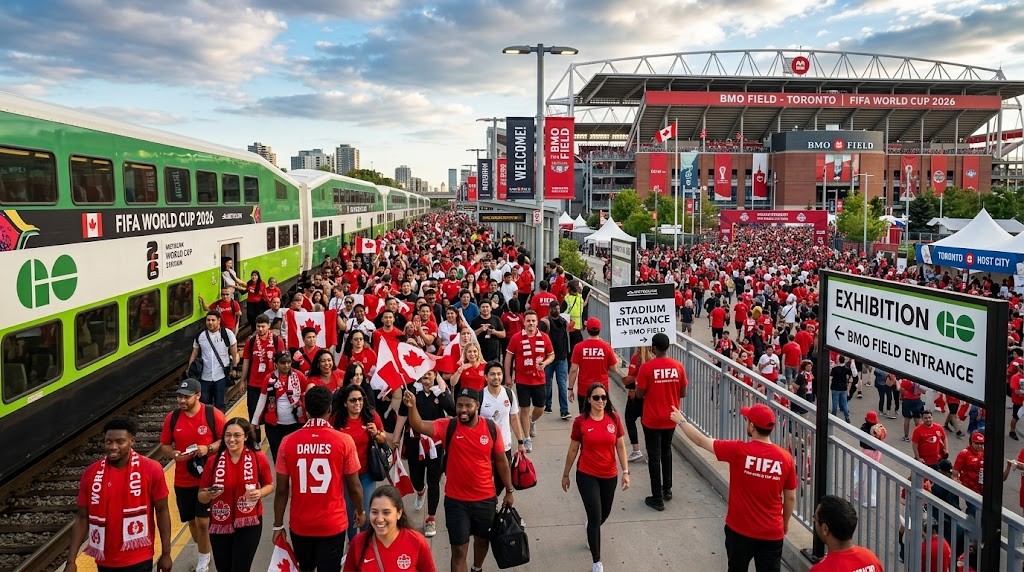 How Do You Take the GO Train to BMO Field for the World Cup