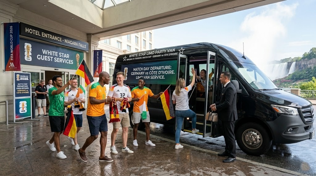 How Does Limo Boys Get You from Niagara Falls to the Germany vs. Côte d'Ivoire Match