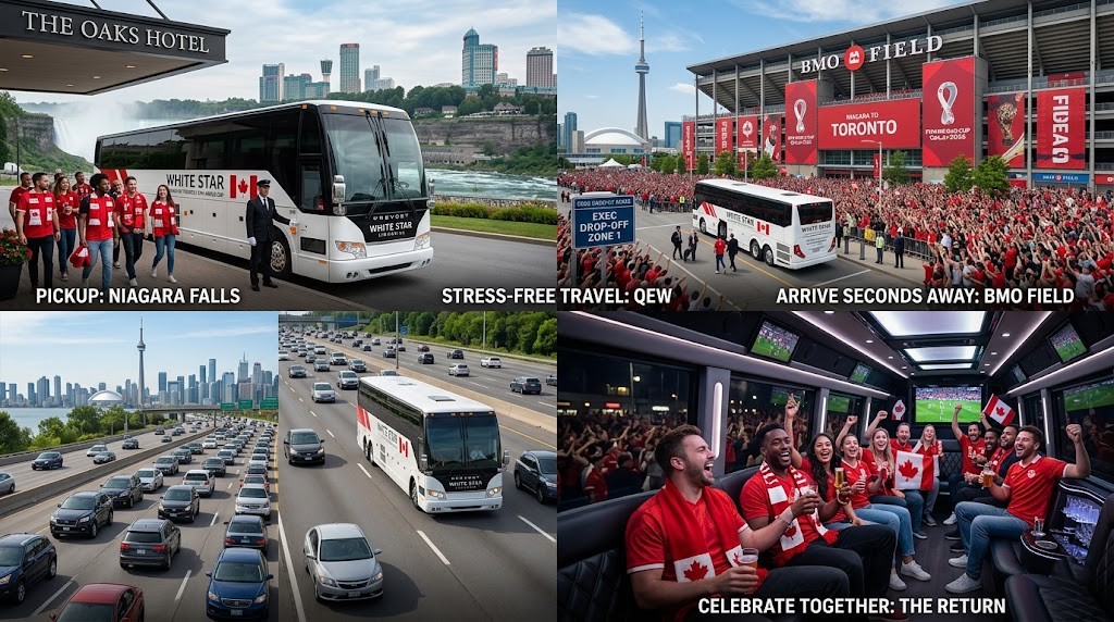 How Does a LimoBoys Limo or Party Bus Work for Getting to BMO Field from Niagara