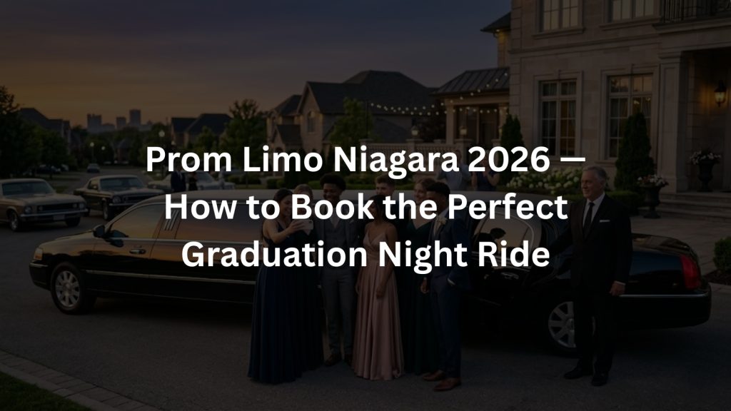 Prom Limo Niagara 2026 — How to Book the Perfect Graduation Night Ride