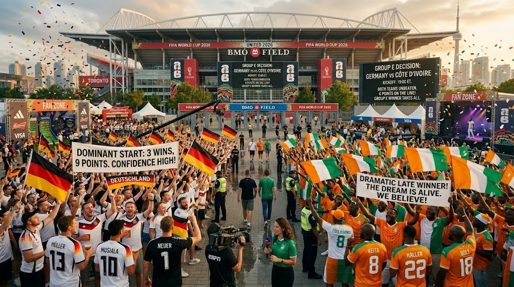 What Is Germany's and Côte d'Ivoire's Form at the 2026 World Cup