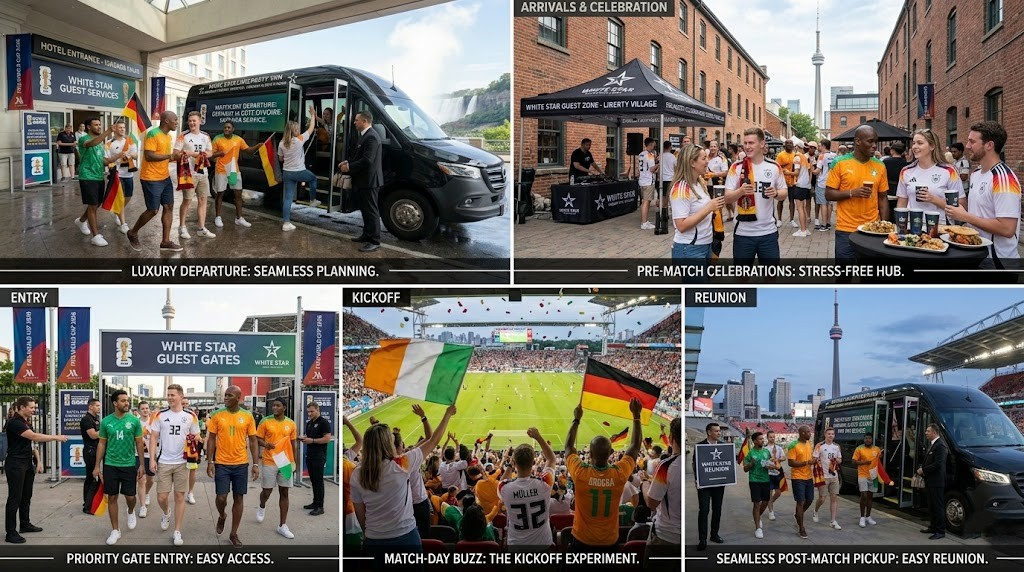 What Is the Full Match Day Timeline for Germany vs. Côte d'Ivoire on June 20